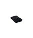 Terry organic cotton towel black MidOcean-1