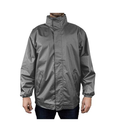 Result Mens Core Midweight Waterproof Windproof Jacket (Steel Grey) - UTBC899