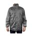 Result Mens Core Midweight Waterproof Windproof Jacket (Steel Grey) - UTBC899