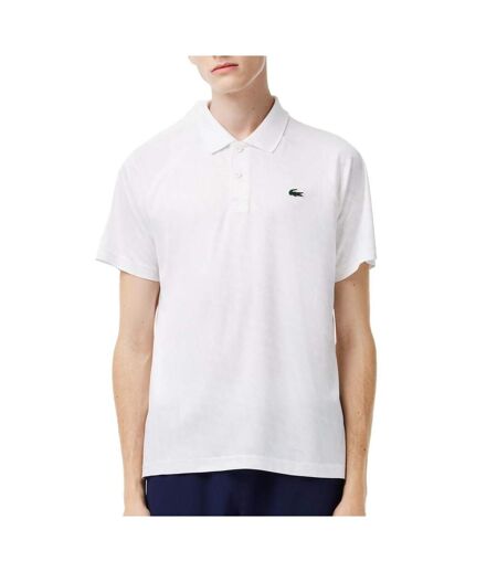 Polo Blanc Homme Lacoste DH5174 - L