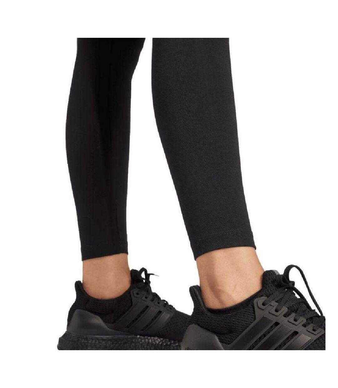 Legging Motif/style Linéaire Essentials Femme Noir Adidas-4