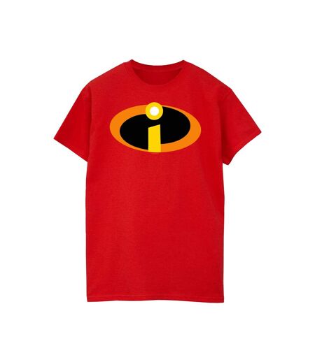 Disney T-shirt en coton avec logo Les Incroyables, Femme/Ladies (Rouge) - UTBI48182