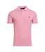 Polo bio classique pour hommes rose Raging Bull