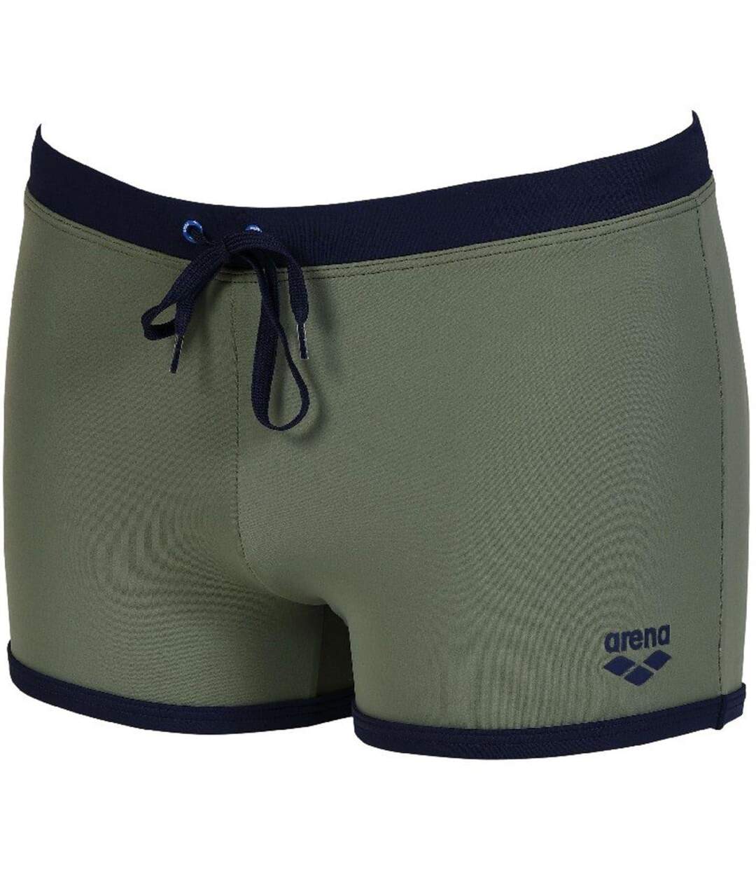 Short De Bain Fundamentals Homme Vert Militaire Bleu Marine Arena-3