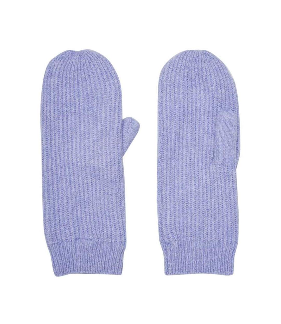 Moufles violettes femme vero moda lotti-1