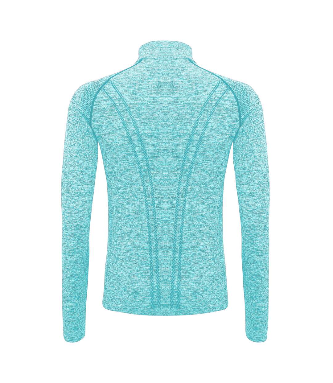 TriDri Womens/Ladies Seamless 3D Fit Multi Sport Performance Zip Top (Turquoise)