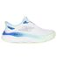 Womens/ladies Max Run Max Cushioning Trainers White Multicoloured Skechers-2