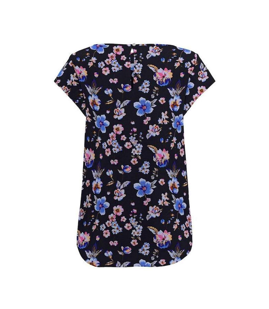 Top Marine à fleurs Femme Only Nova - 34-2