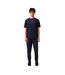 Mens Hadiko Drawstring Waist Joggers Dark Blue Boss-4