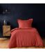 Housse de Couette Lina 140x200cm Terracotta-1