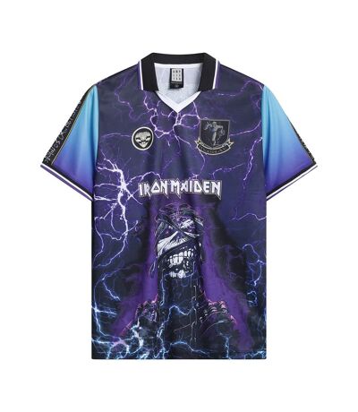 Unisex Adult Powerslave Iron Maiden Jersey Multicoloured Amplified