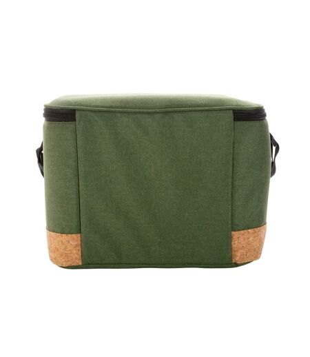 12l rpet two tone cooler bag 21cm x 30cm x 21cm green XD Collection