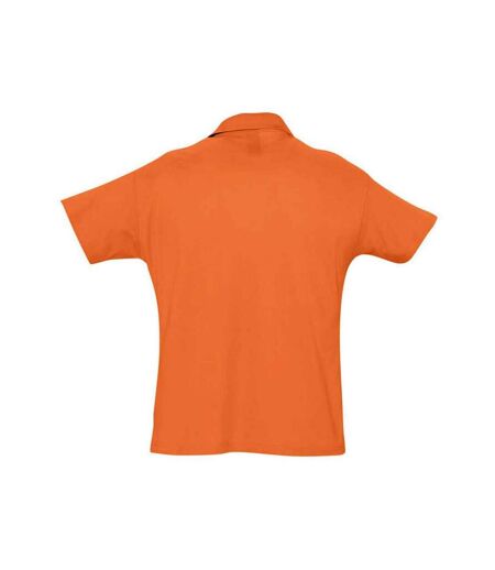 Polo Summer Homme Orange SOLS