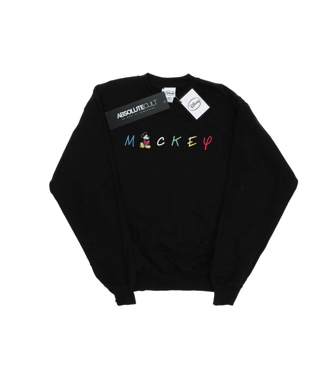Disney Sweat-shirt avec logo Mickey Mouse Womens/Ladies (Noir) - UTBI27139-1