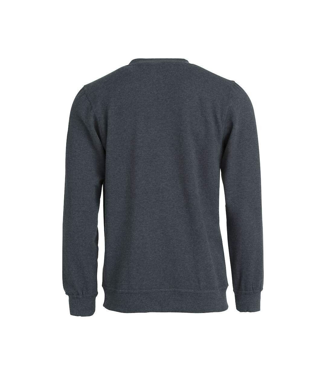 Sweat basic adulte anthracite chiné Clique