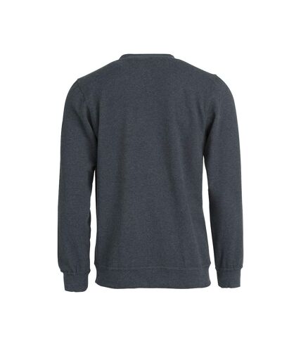 Clique Unisex Adult Basic Round Neck Sweatshirt (Anthracite Melange)