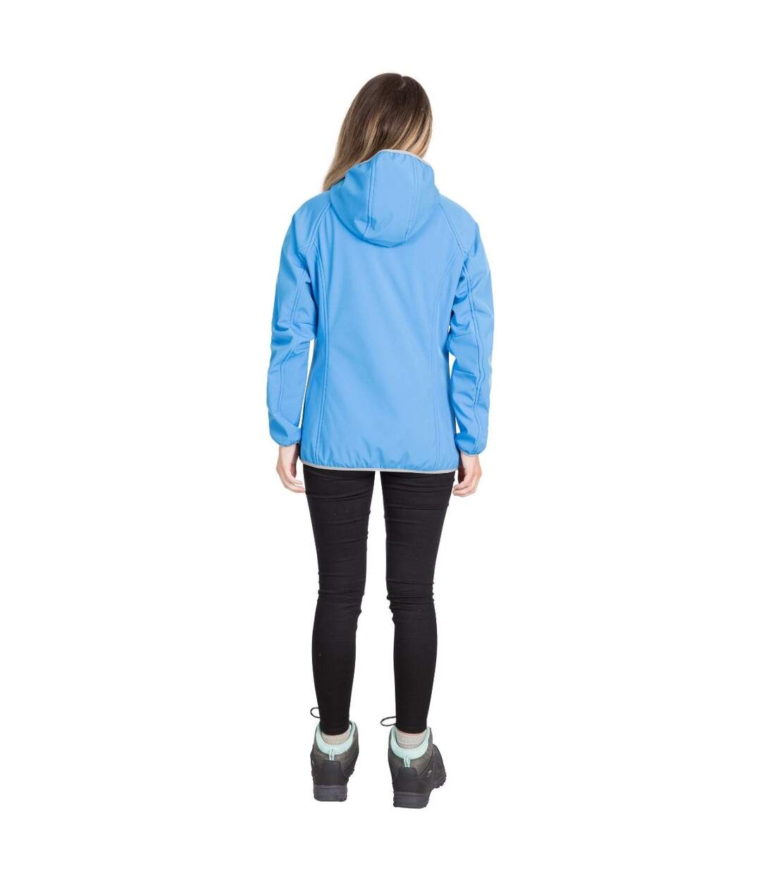 Veste softshell et polaire emery femme bleu Trespass-4