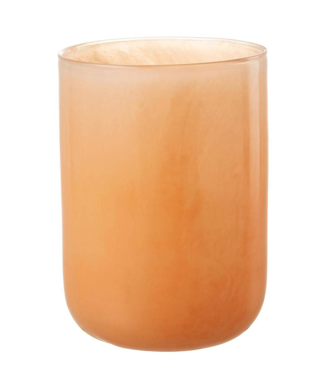 Vase Design en Verre Corrie 23cm Corail-1