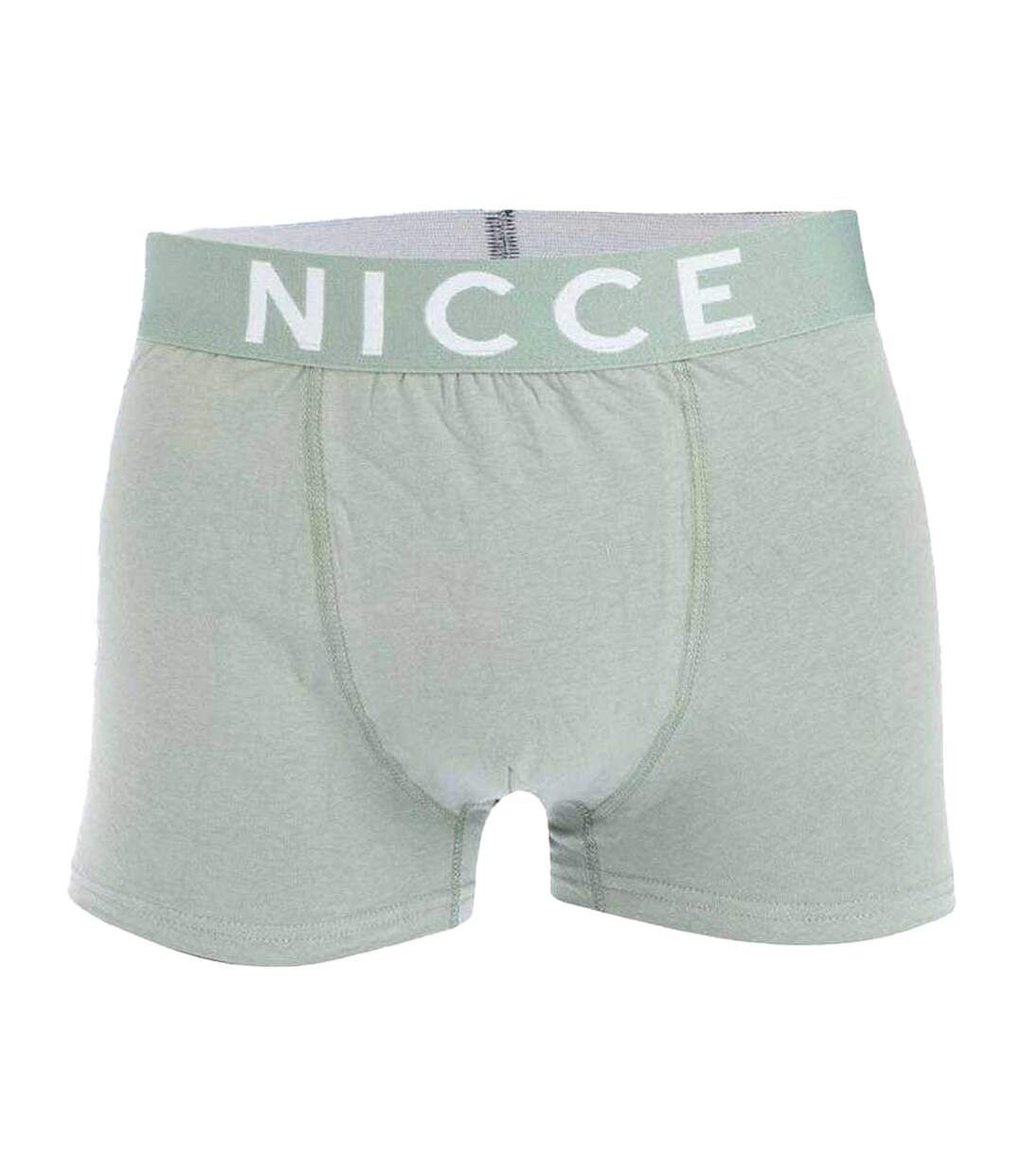 Pack Of 3  Mens Jayden Boxer Shorts  Blue Grey Black Nicce-2