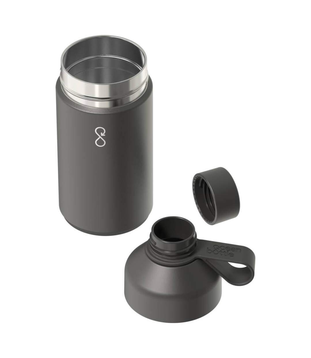 Ocean vacuum insulated 750ml water bottle one size solid black Generic-2