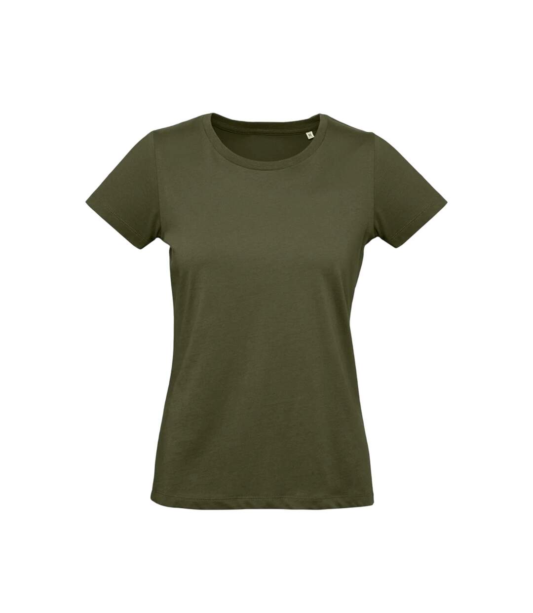 T-shirt Inspire Plus Femme Vert Kaki B&C-1
