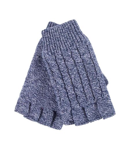 Gants Sans Doigts Femme Thermiques Doublés Polaire