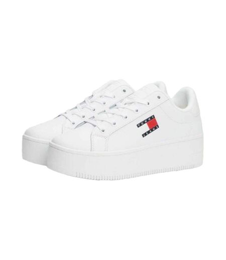 Baskets Motif/style Icône Femme Blanc Tommy Jeans