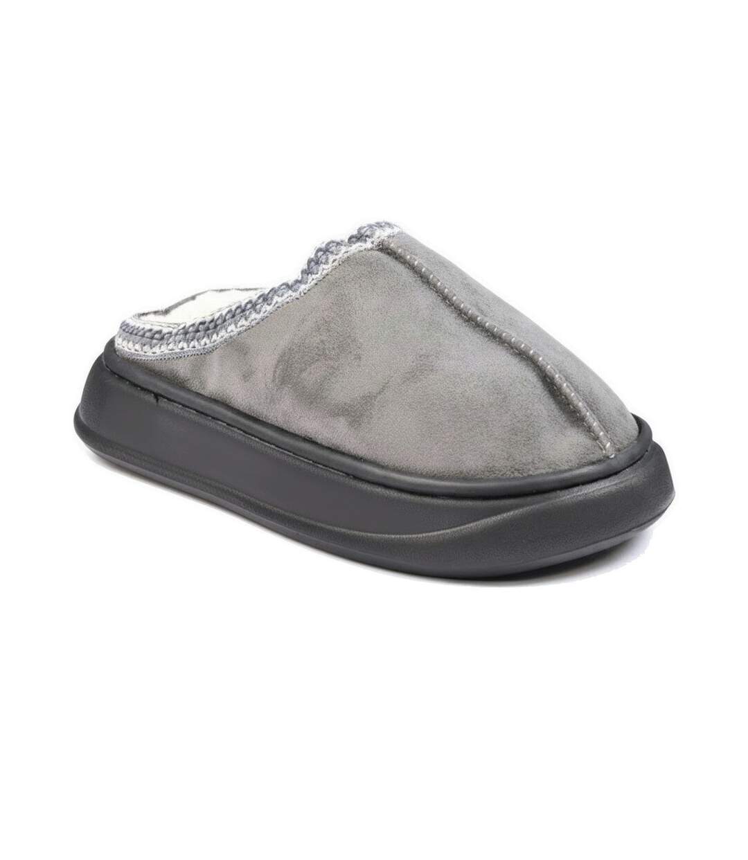 OZABI Mules Femme Style Scandinave, Intérieur Fourré, Semelle Antidérapante-1