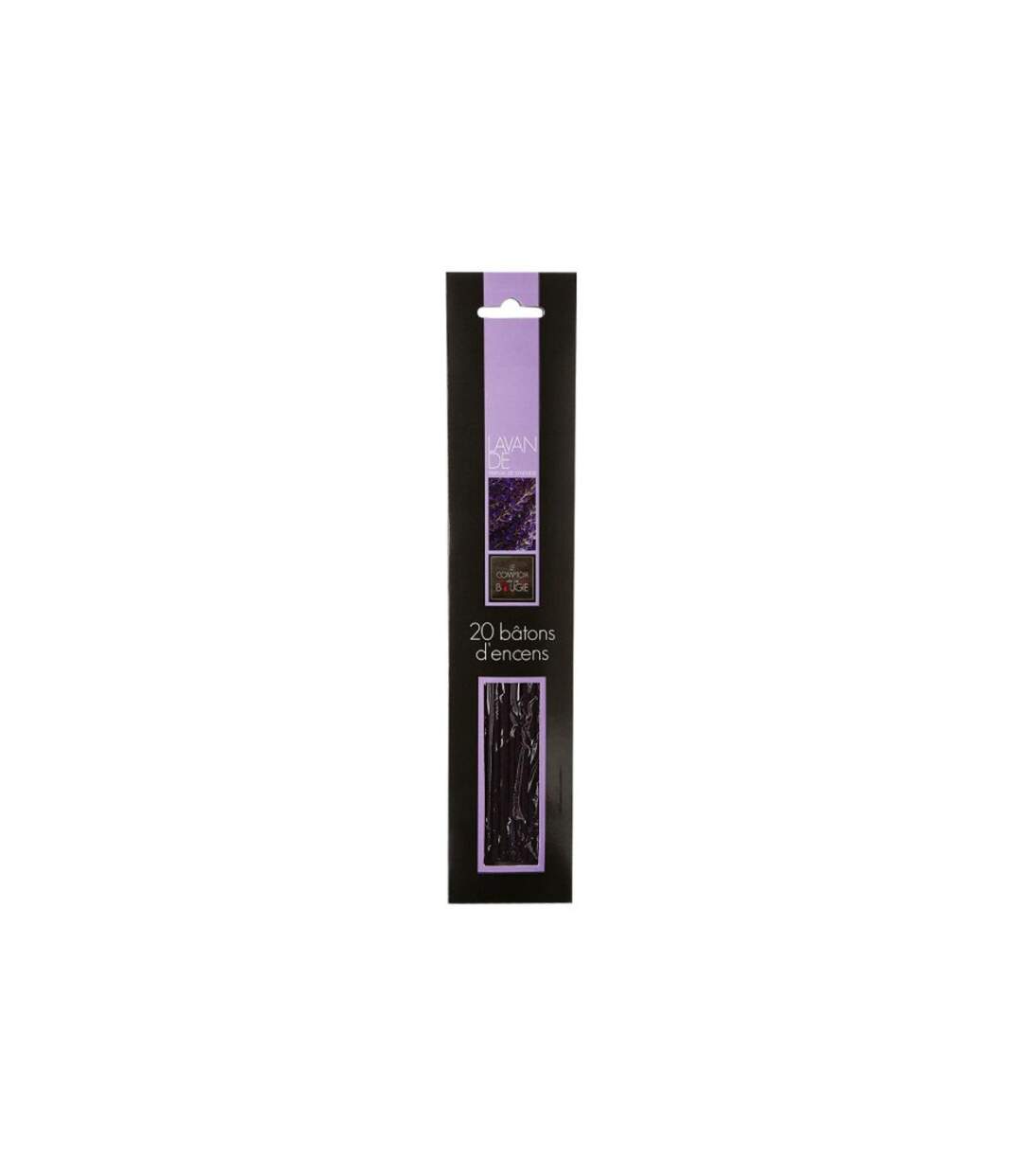 Lot de 20 Bâtons d'Encens 25cm Lavande-1