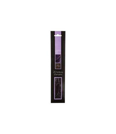 Lot de 20 Bâtons d'Encens 25cm Lavande