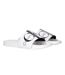 Claquettes Motif/style Logo Adulte Blanc Calvin Klein-3