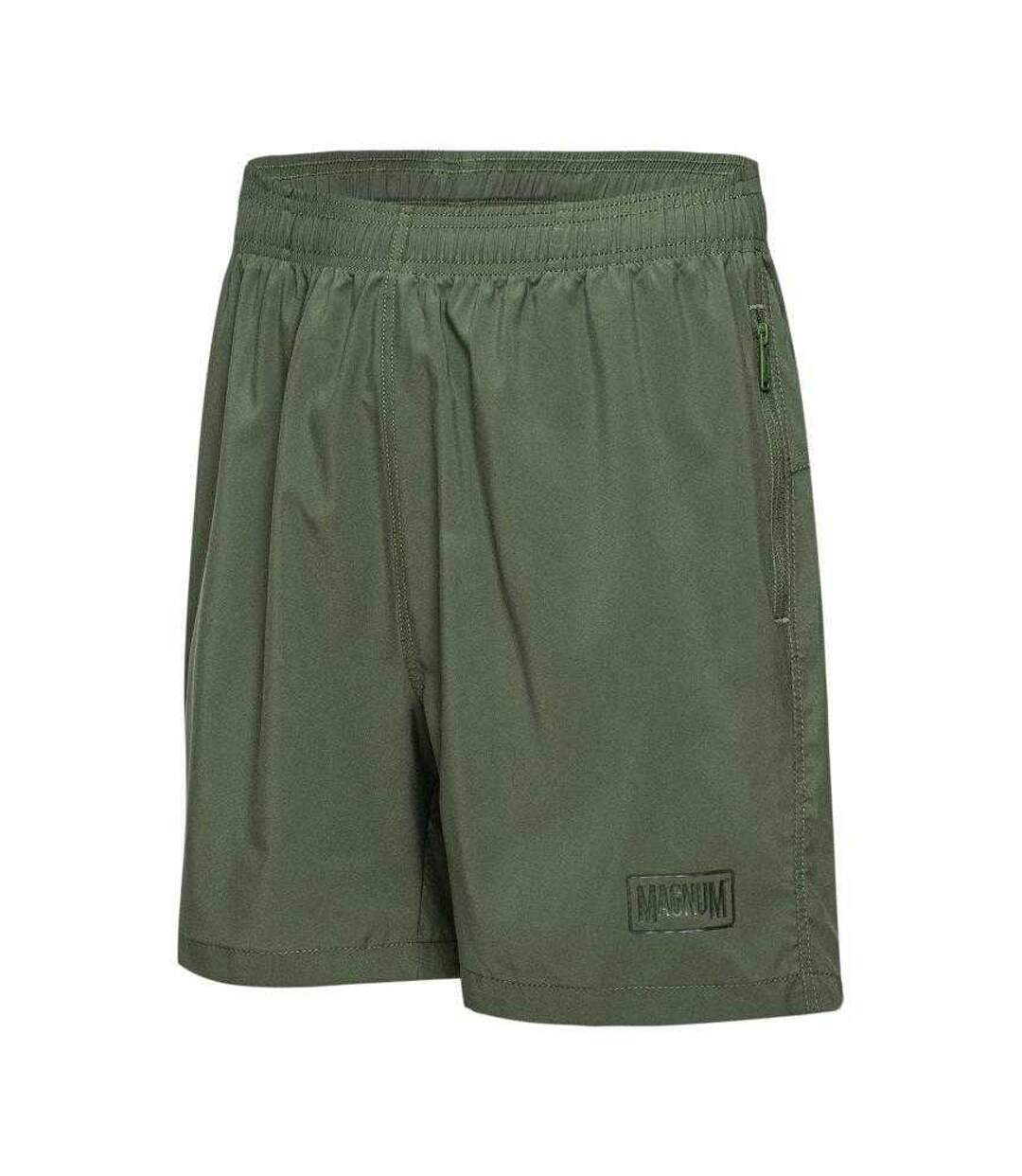 Mens Cross Shorts Green Magnum-4