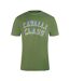 T-shirt Motif/style Logo Superposé Homme Vert Kaki Cavalli Class-1