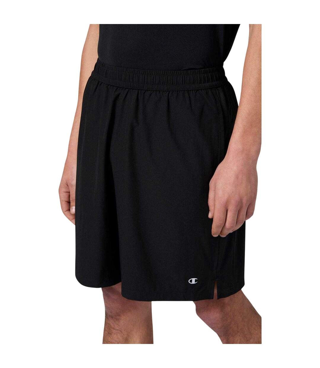 Mens Performance Lightweight Shorts Black Champion-4