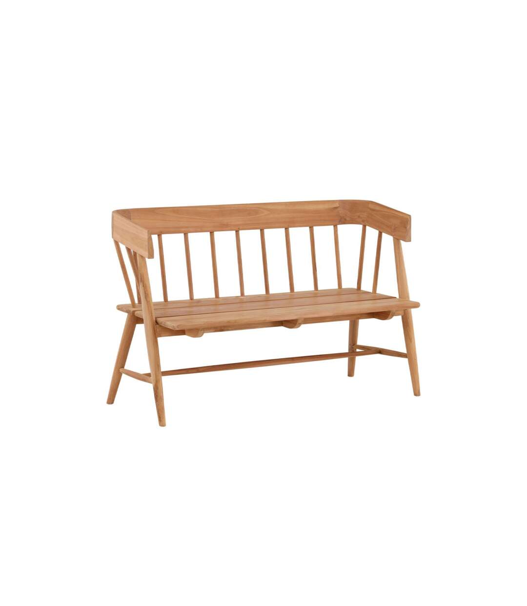 Banc de Jardin en Teck Split 132cm Naturel-1