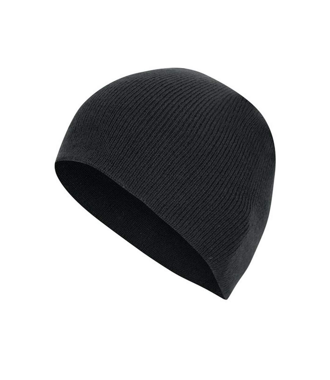 Bonnet en tricot mixte noir Absolute Apparel-1