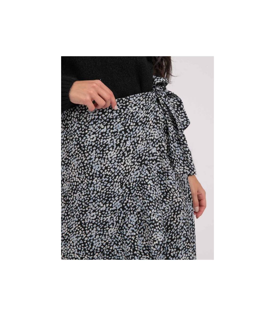Jupe midi motifs XISSA - Dona X Lisa-3