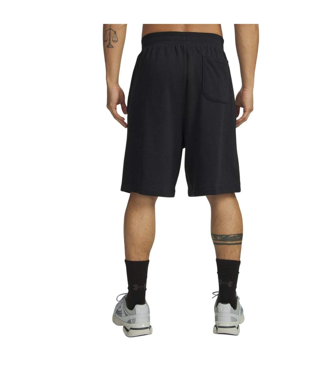 Short Motif/style Imprimé Graphique Rival Homme Noir Under Armour-3