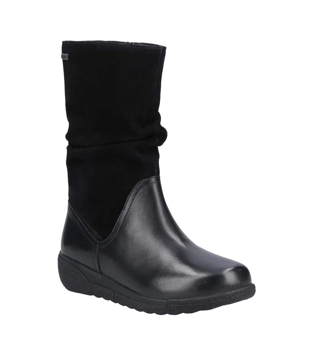 Bottes Mi-hautes Starling Femme Noir Fleet & Foster-1