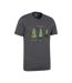 T-shirt spruce springsteen homme charbon Mountain Warehouse