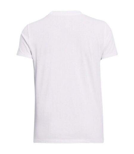T-shirt Manches Courtes Rival Core Femme Blanc Under Armour