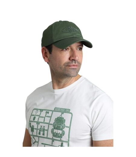 Bude logo twill baseball cap army green Weird Fish