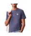 T-Shirt bleu chiné homme calvin klein jeans badge l4g-1