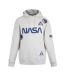 Sweat À Capuche Avec Cordons Motif/style Nasa Homme Blanc Cassé SoulCal-1