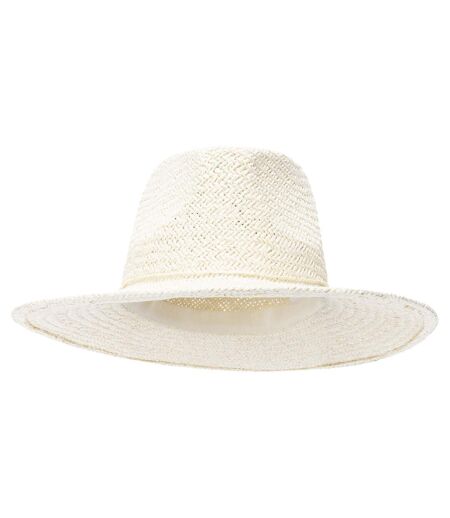 Womens/ladies Brielle Straw Hat Natural Trespass