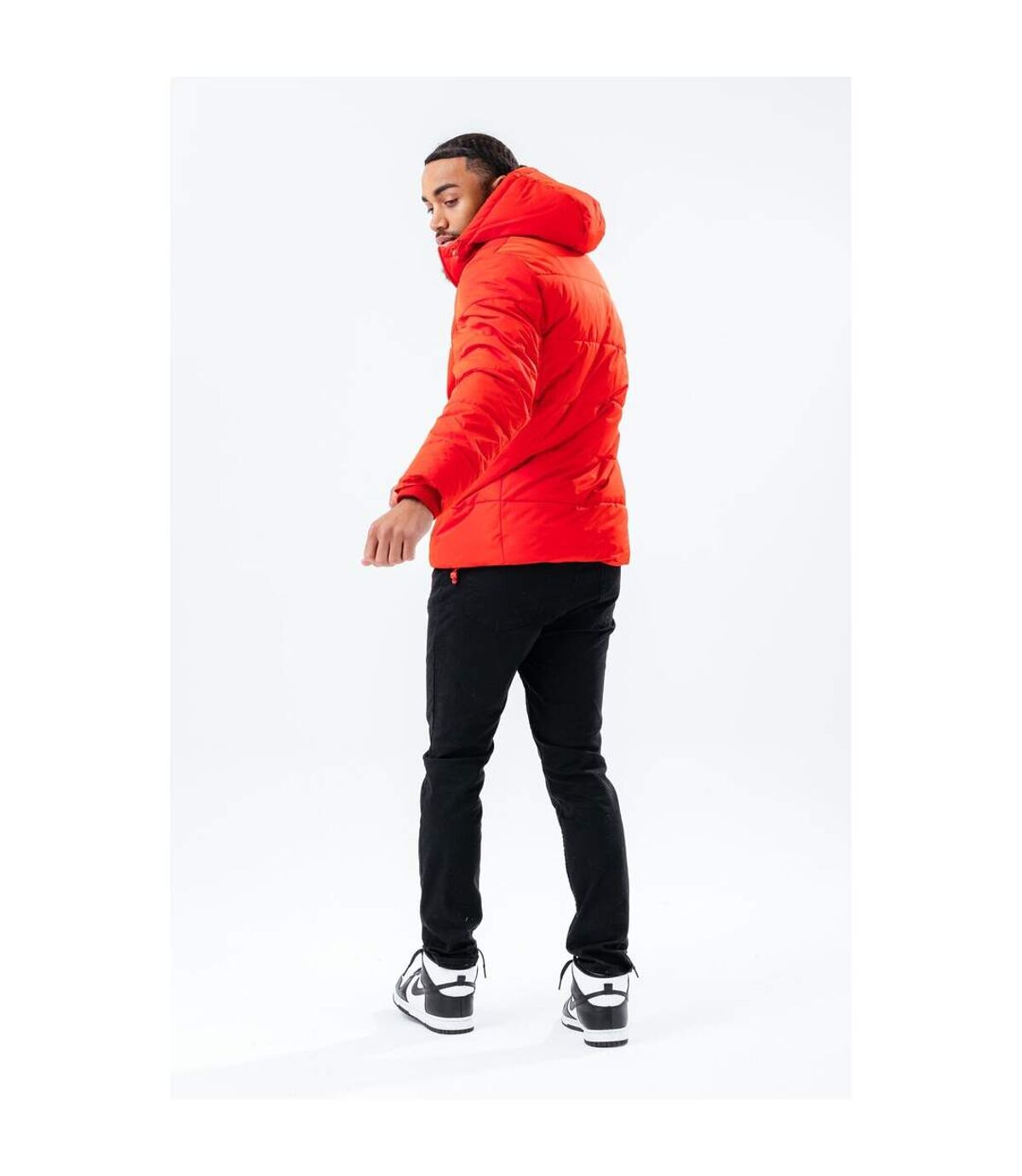 Hype Mens Luxe Padded Jacket (Red)
