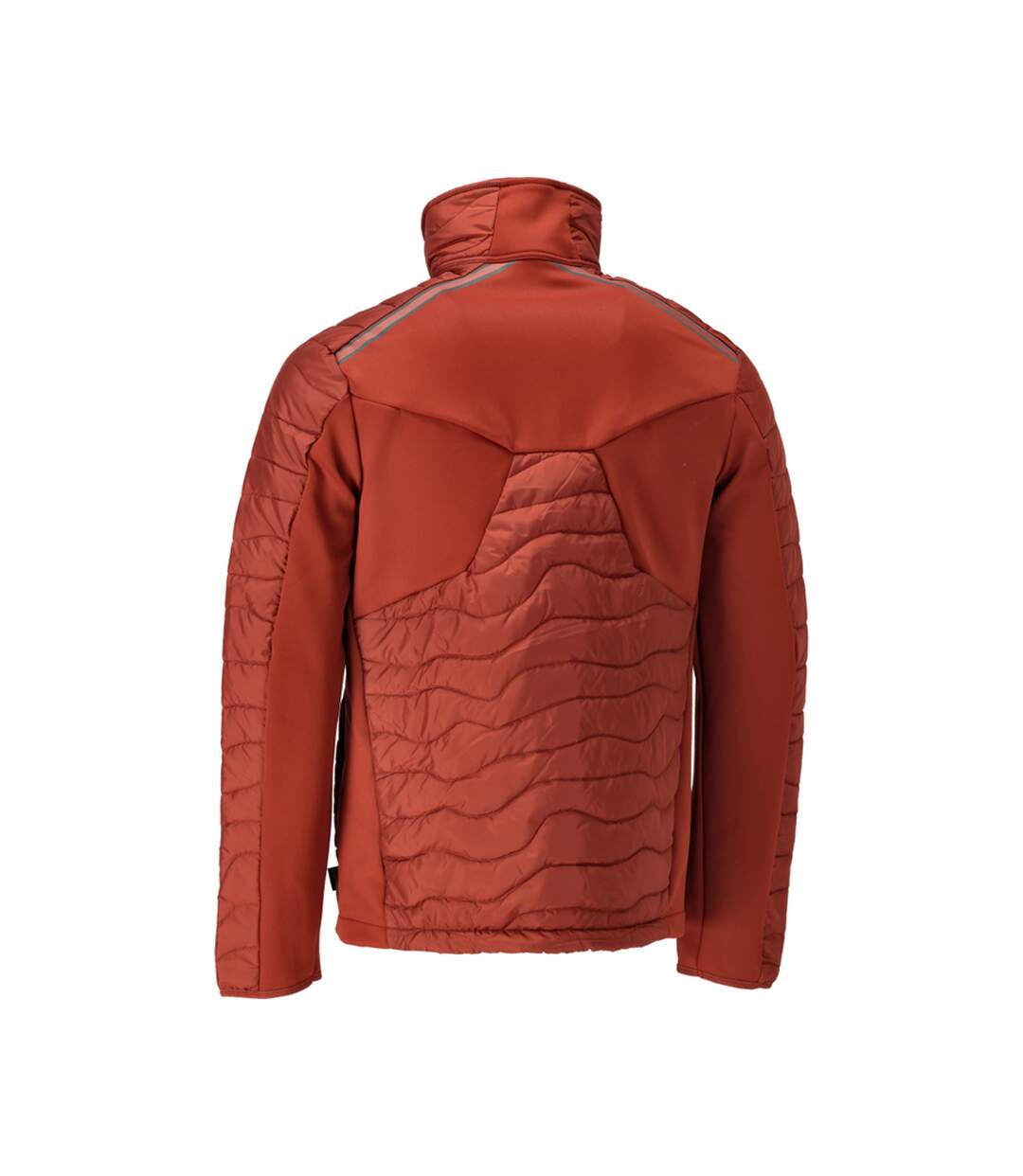 Mens Customized Thermal Jacket Autumn Red Mascot-2