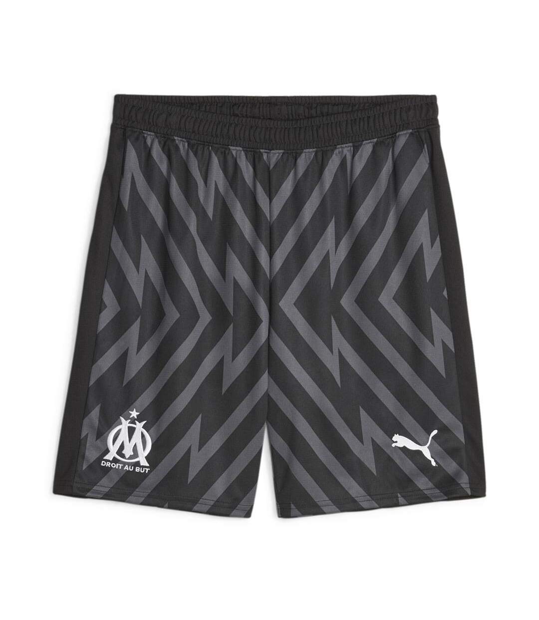 OM short de gardien noir/gris homme puma 2024/2025 - m-1