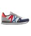 Baskets Homme Bleu Marine Rouge Gris Armani Exchange-1