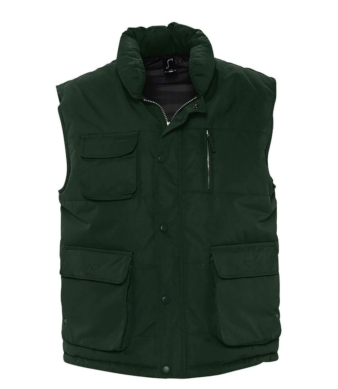 Blouson sans manches unisexe - Bodywarmer - 59000 - vert sapin-1